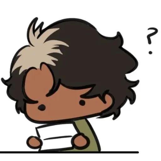 ❔ Стикер «mandela chibi» для Telegram