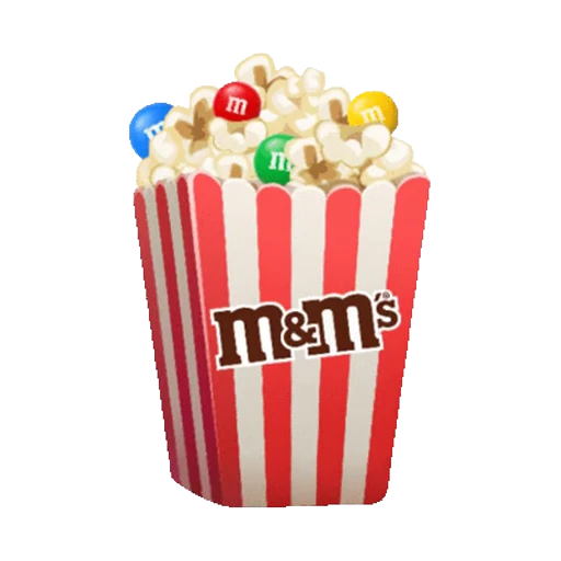 🍿 Стикер «M&M&;S» для Telegram