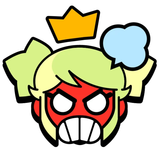 😡 Стикер «Mandy Pins» для Telegram