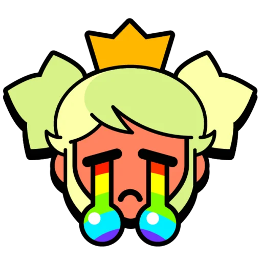 😭 Стикер «Mandy Pins» для Telegram