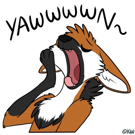 🥱 Стикер «Maned Derp» для Telegram