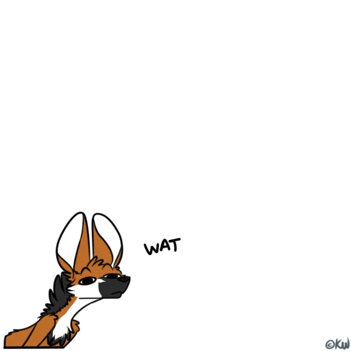 🤨 Стикер «Maned Derp» для Telegram