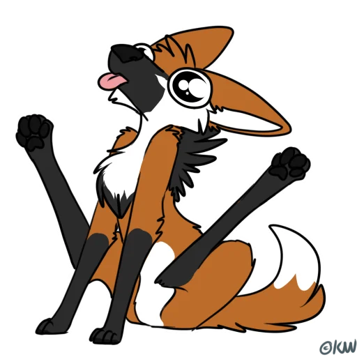 🤪 Стикер «Maned Derp» для Telegram