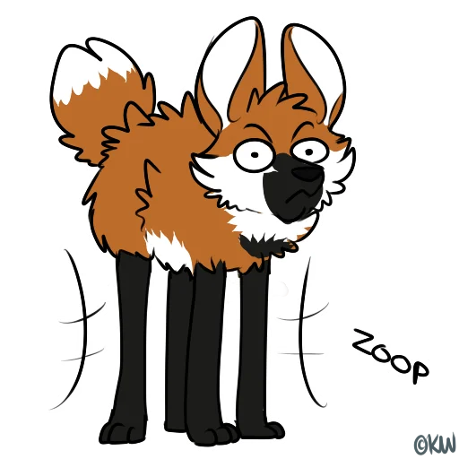 😠 Стикер «Maned Derp» для Telegram