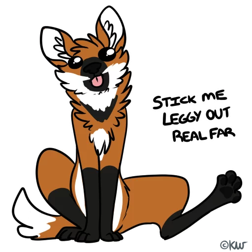 Стикерпак Maned Derp для Telegram