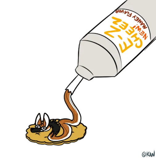 🧀 Стикер «Maned Derp» для Telegram