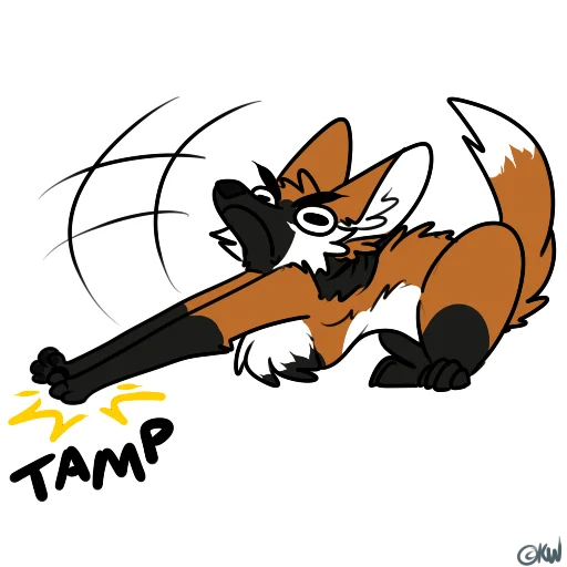 💥 Стикер «Maned Derp» для Telegram