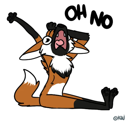 😫 Стикер «Maned Derp» для Telegram