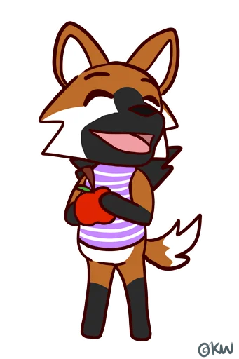 🍎 Стикер «Maned Derp» для Telegram