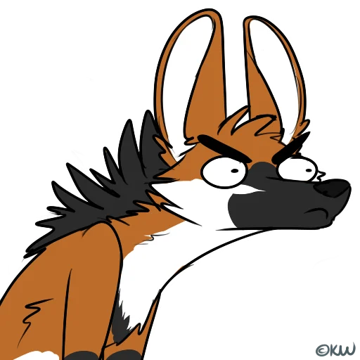 😤 Стикер «Maned Derp» для Telegram