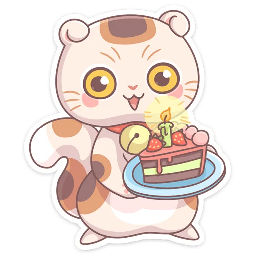 🍰 Стикер «Манеки Нори» для Telegram