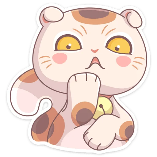 😳 Стикер «Манеки Нори» для Telegram