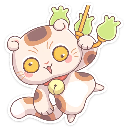 🙃 Стикер «Манеки Нори» для Telegram