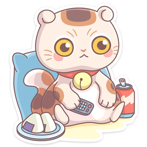 🍙 Стикер «Манеки Нори» для Telegram