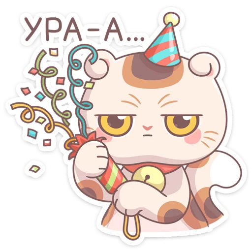 🥳 Стикер «Манеки Нори» для Telegram