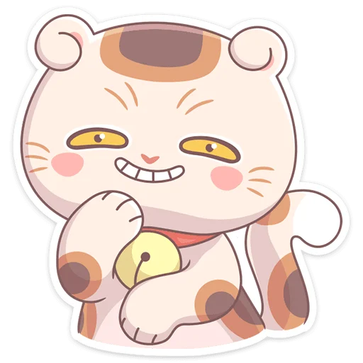 🤭 Стикер «Манеки Нори» для Telegram