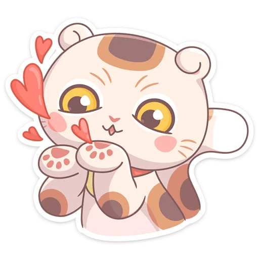 😘 Стикер «Манеки Нори» для Telegram