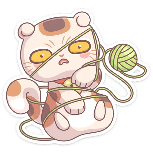 🧶 Стикер «Манеки Нори» для Telegram