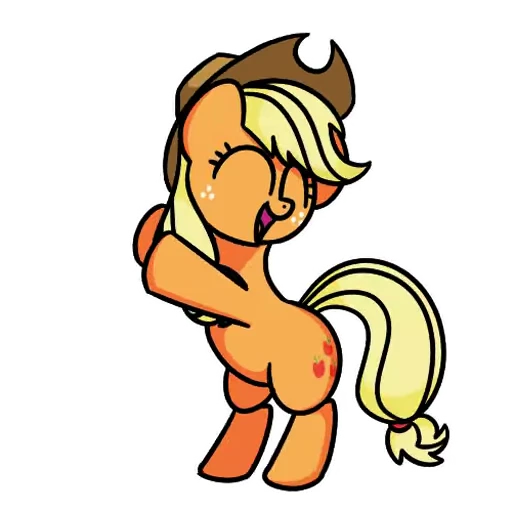 🍎 Стикер «My little pony dance» для Telegram