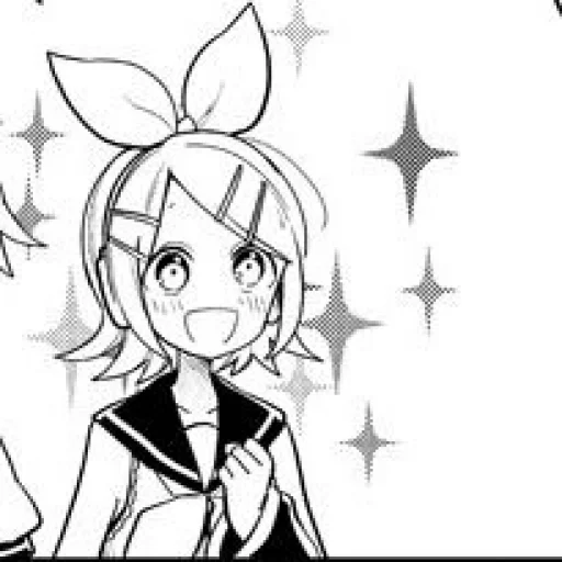 🍊 Стикер «Rin Kagamine» для Telegram