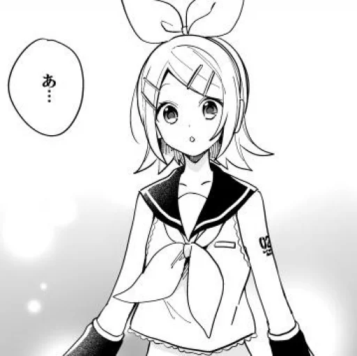 🍊 Стикер «Rin Kagamine» для Telegram
