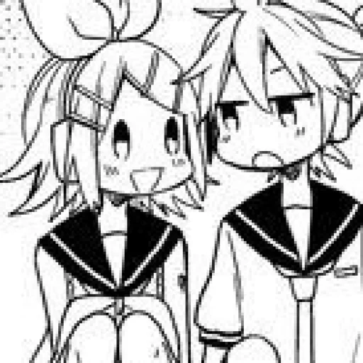 🍊 Стикер «Rin Kagamine» для Telegram