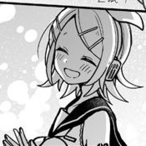 🍊 Стикер «Rin Kagamine» для Telegram