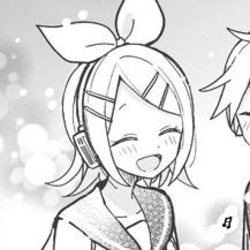 🍊 Стикер «Rin Kagamine» для Telegram