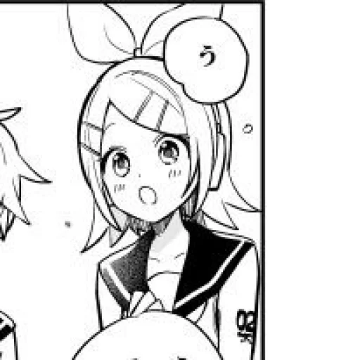 🍊 Стикер «Rin Kagamine» для Telegram