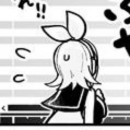 🍊 Стикер «Rin Kagamine» для Telegram
