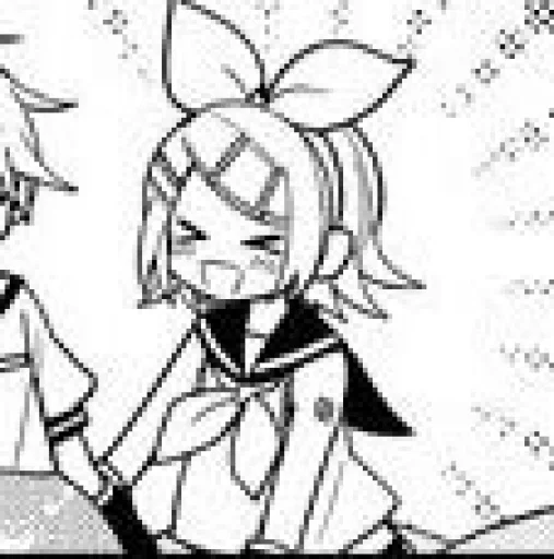🍊 Стикер «Rin Kagamine» для Telegram