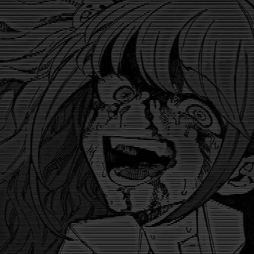 💫 Стикер «manga core» для Telegram