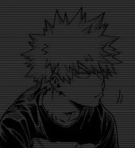 💫 Стикер «manga core» для Telegram