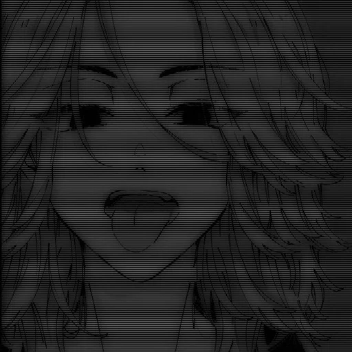 💫 Стикер «manga core» для Telegram