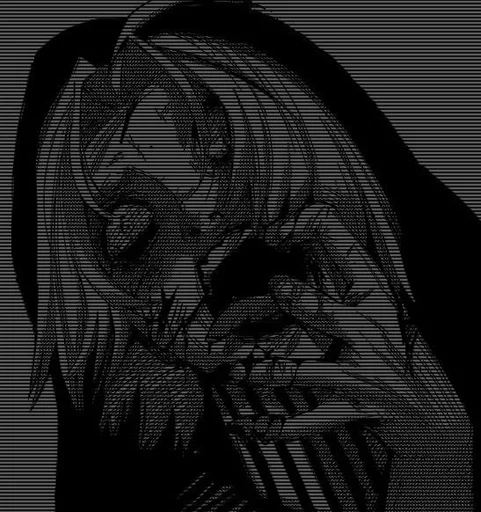 💫 Стикер «manga core» для Telegram