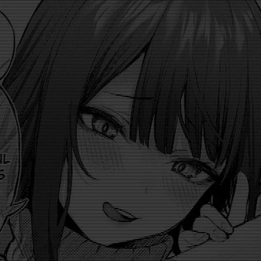 💫 Стикер «manga core» для Telegram