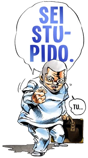 😓 Стикер «Jojo&;s Bizzare Adventures Unofficial Stickers» для Telegram