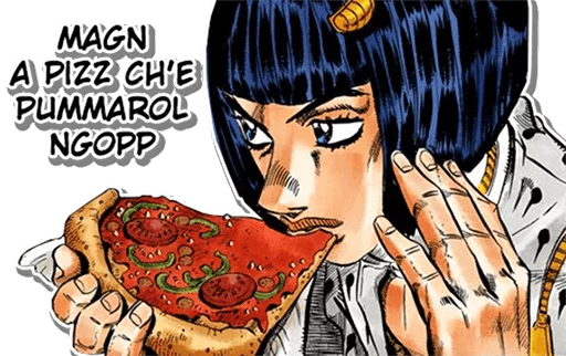 🍕 Стикер «Jojo&;s Bizzare Adventures Unofficial Stickers» для Telegram