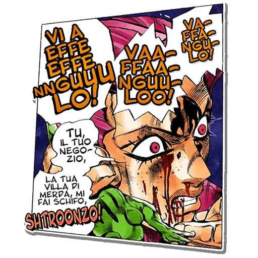 📞 Стикер «Jojo&;s Bizzare Adventures Unofficial Stickers» для Telegram