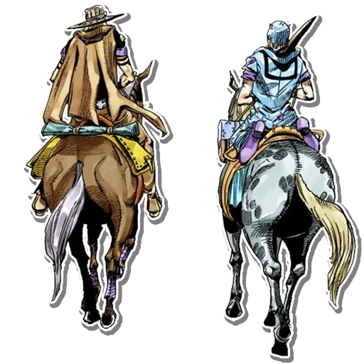 🐎 Стикер «Jojo&;s Bizzare Adventures Unofficial Stickers» для Telegram