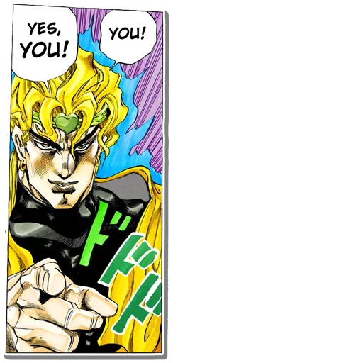 👇 Стикер «Jojo&;s Bizzare Adventures Unofficial Stickers» для Telegram