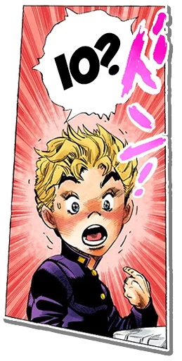 😳 Стикер «Jojo&;s Bizzare Adventures Unofficial Stickers» для Telegram