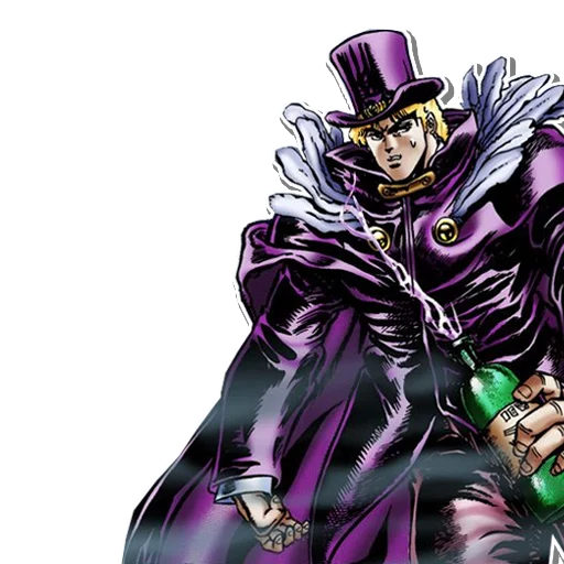 🍷 Стикер «Jojo&;s Bizzare Adventures Unofficial Stickers» для Telegram