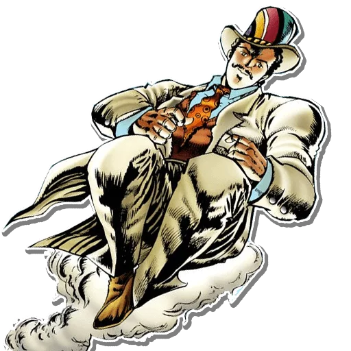 👨 Стикер «Jojo&;s Bizzare Adventures Unofficial Stickers» для Telegram
