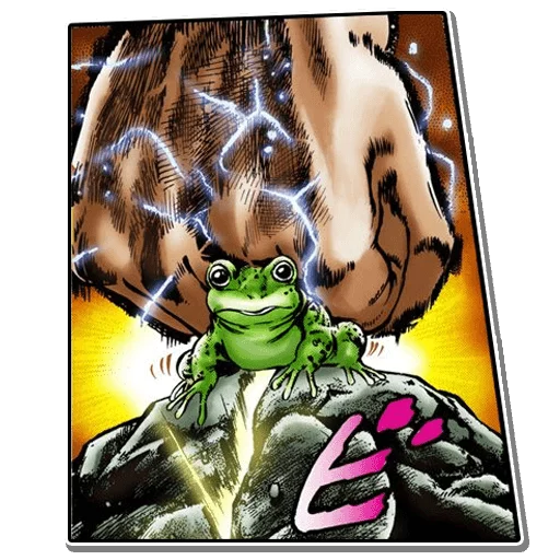 👊 Стикер «Jojo&;s Bizzare Adventures Unofficial Stickers» для Telegram