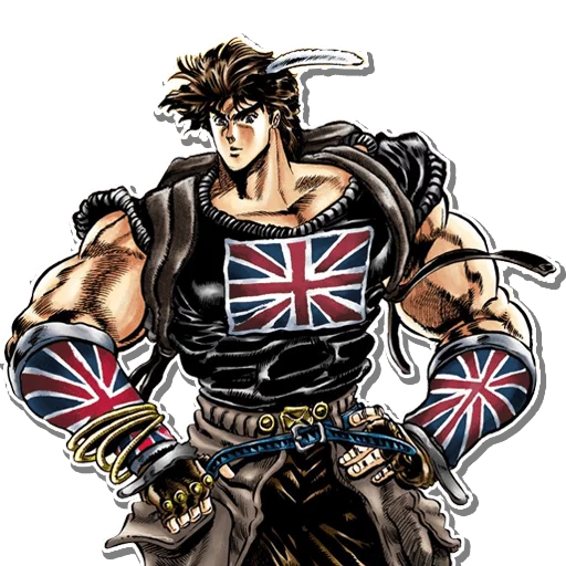 🇬🇧 Стикер «Jojo&;s Bizzare Adventures Unofficial Stickers» для Telegram