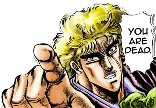 👈 Стикер «Jojo&;s Bizzare Adventures Unofficial Stickers» для Telegram