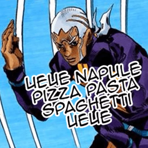 👼 Стикер «Jojo&;s Bizzare Adventures Unofficial Stickers» для Telegram