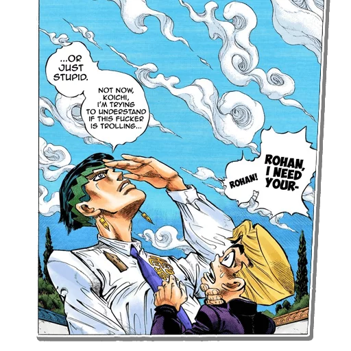 😕 Стикер «Jojo&;s Bizzare Adventures Unofficial Stickers» для Telegram