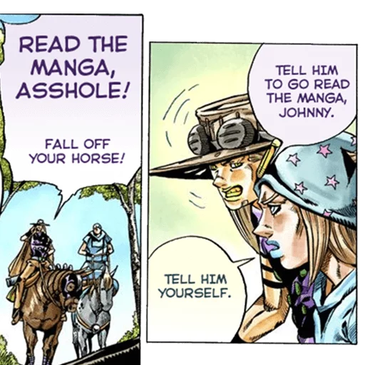 📚 Стикер «Jojo&;s Bizzare Adventures Unofficial Stickers» для Telegram